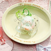 Animal Silicone Squishy Keychain – 46g – Bunny