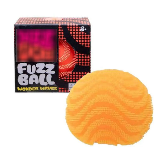 Flour-Filled Fuzzy Squishy Ball – Orange
