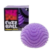 Flour-Filled Fuzzy Squishy Ball – Purple