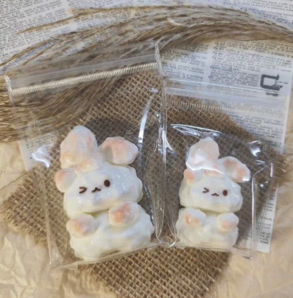 Fold-Eared Bunny Silicone Squishy