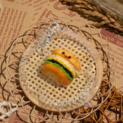 Food Silicone Mini Squishy – Set A – Hamburger