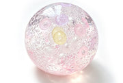Glitter Maltose Squishy Ball – 6cm – Pink