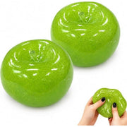Malleable Apple Slush Squishy Ball – Green