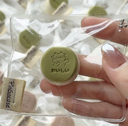 Mini Cream-Clay Treat Squishy – Matcha Cookie