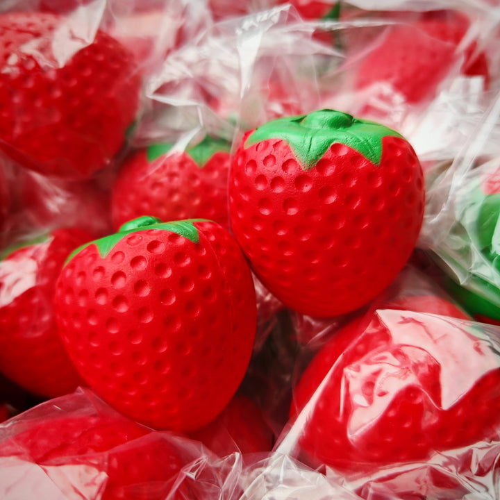 Mini Strawberry Slow-Rising Squishy