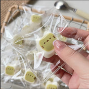 Mini Water-Filled Cat Squishy – Matcha Cat