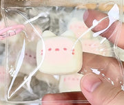 Mini Water-Filled Cat Squishy – Grapefruit Cat