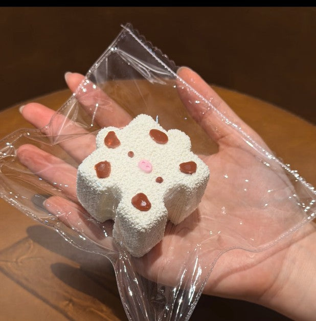 Mochi Cream Character Squishy – Cow Puzzle