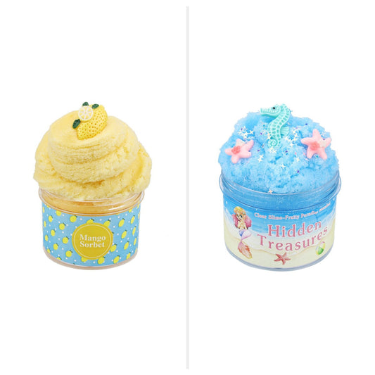 Ocean Slime & Clay – Set A – Mango Sorbet