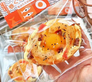 Premium Bread Series Silicone Squishy – Shrimp Soft-Boiled Egg Potato Salad