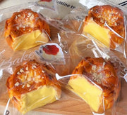 Premium Dessert & Sushi Series Silicone Squishy – Molten Cheese Basque Cake