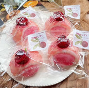 Premium Dessert Series Silicone Squishy – Summer Waxberry Mochi