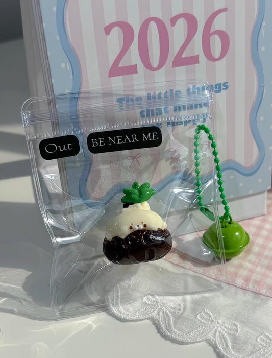 Seal Series Silicone Squishy – Seal Coconut