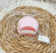 Thick Cream-Clay Pie Squishy – Strawberry White Chocolate